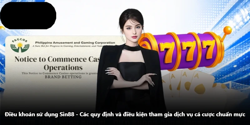 Điều Khoản Sử Dụng Sin88 - Các Quy Định Và Điều Kiện Tham Gia Dịch Vụ Cá Cược Chuẩn Mực