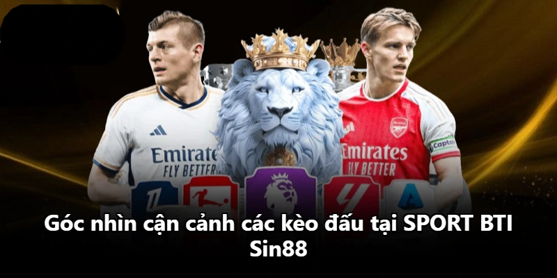 Góc nhìn cận cảnh các kèo đấu tại SPORT BTI Sin88