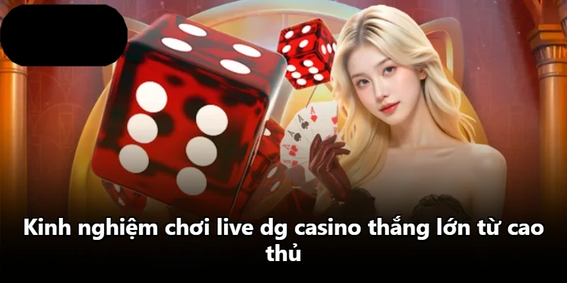 Kinh nghiệm chơi live dg casino thắng lớn từ cao thủ